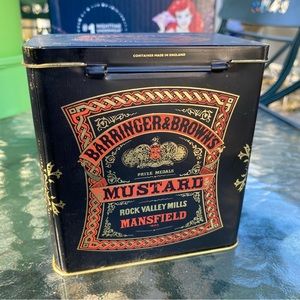 Vintage Mustard Tin